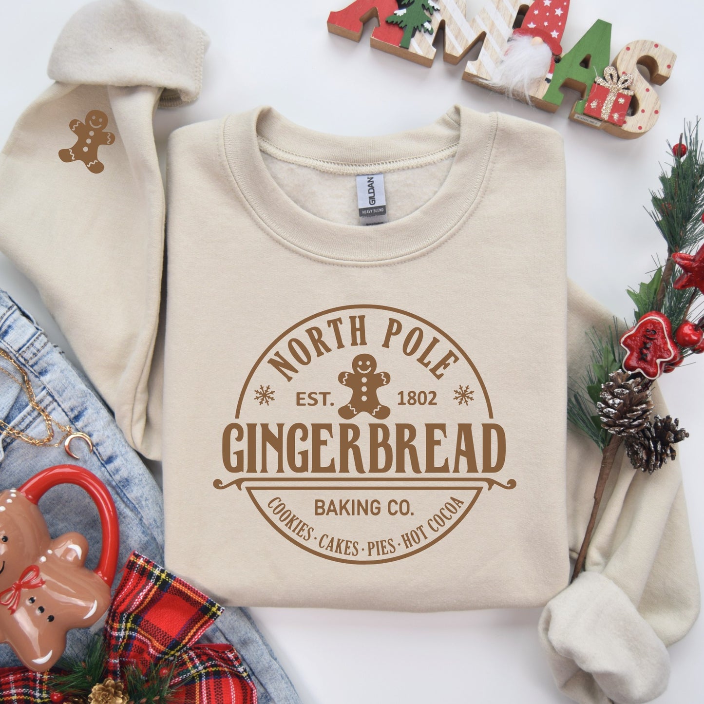 Gingerbread Baking Co. Unisex Crewneck