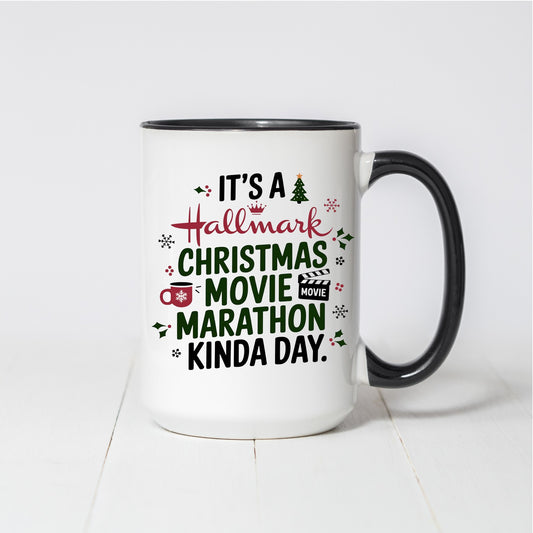 Hallmark Movie Marathon Coffee Mug