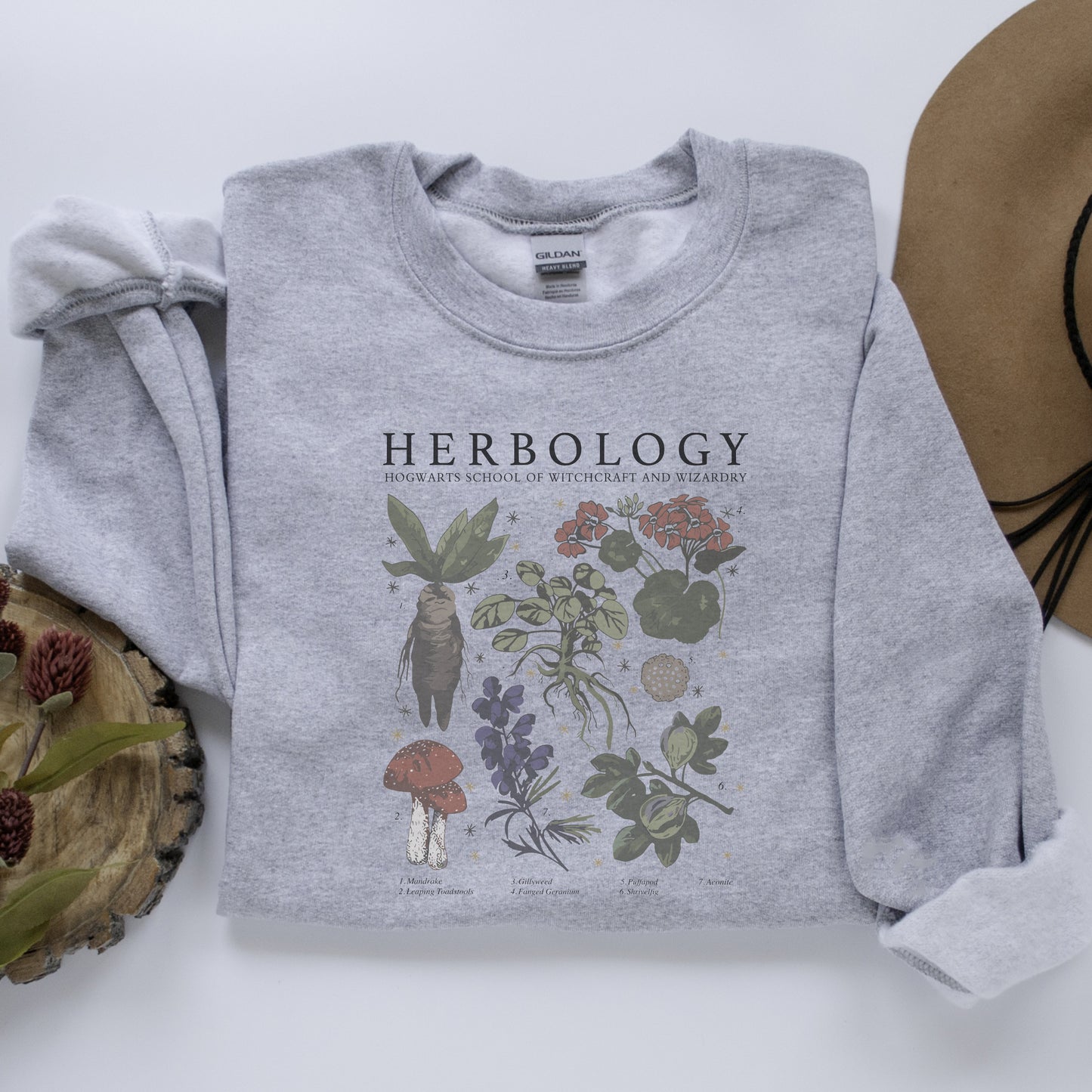 Hogwarts Herbology Crewneck Sweater