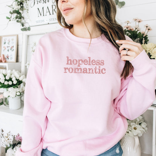 Hopeless Romantic Unisex Crewneck