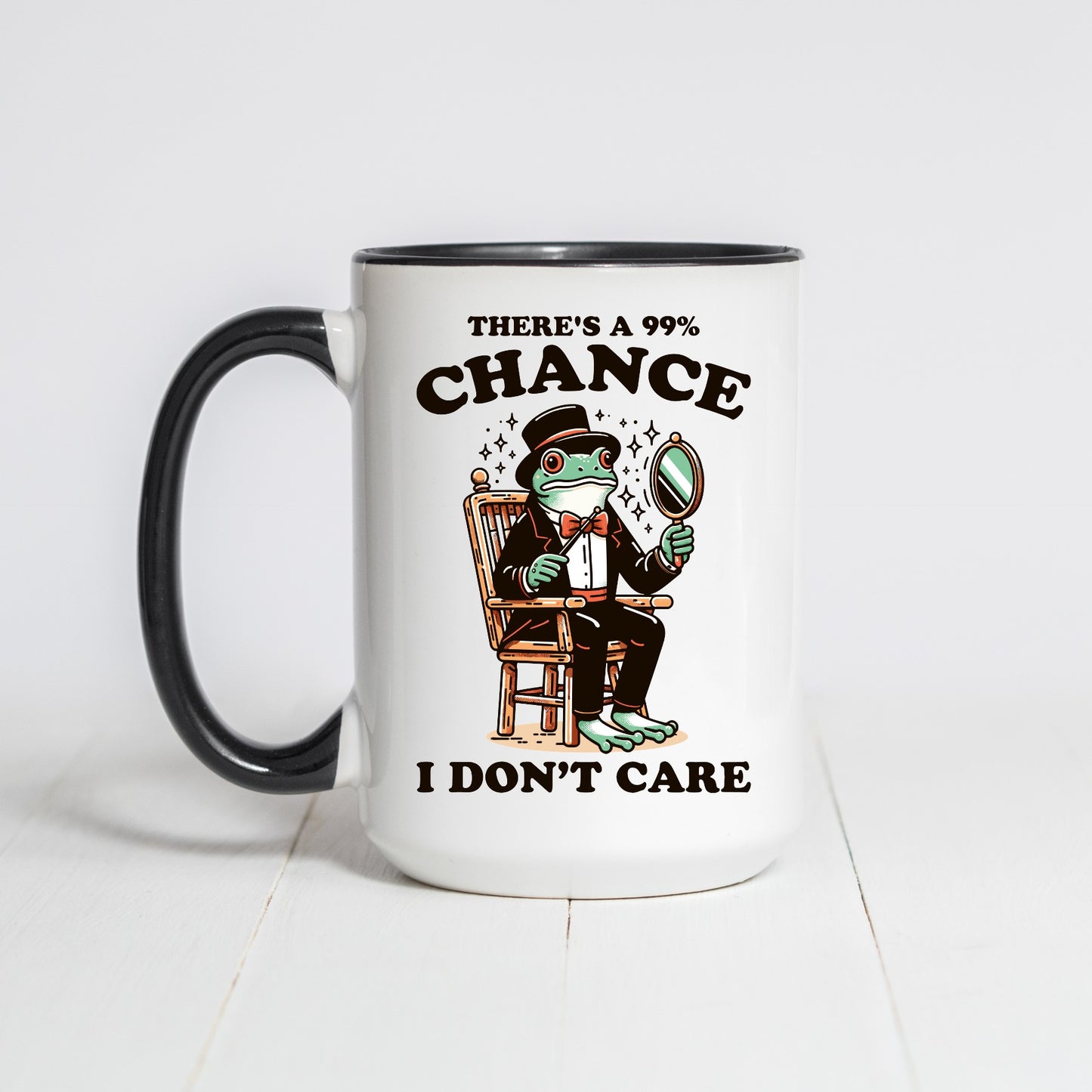 I Don't Care Coffee Mug