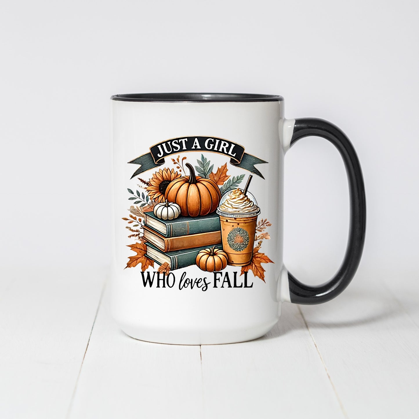 Just a Girl Who Loves Fall Coffee Mug