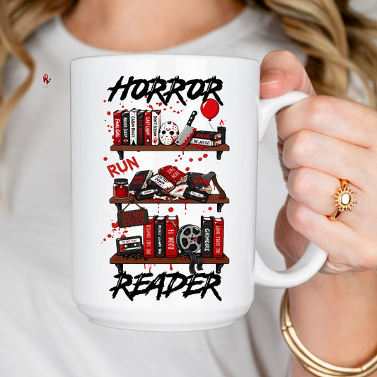 Horror Reader 15oz Coffee Mug