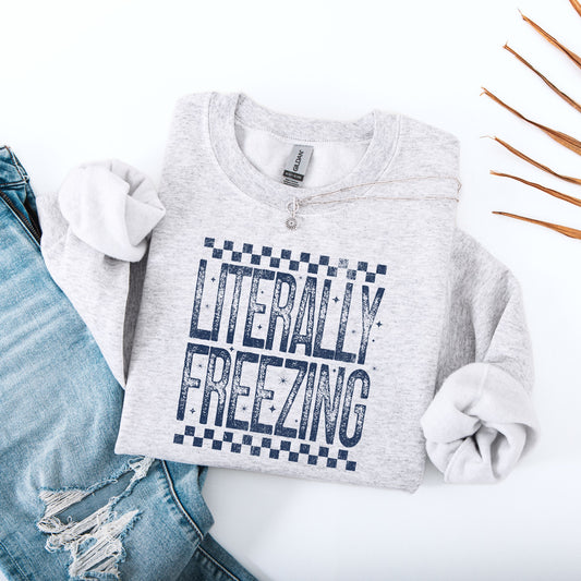 Literally Freezing Crewneck Sweater