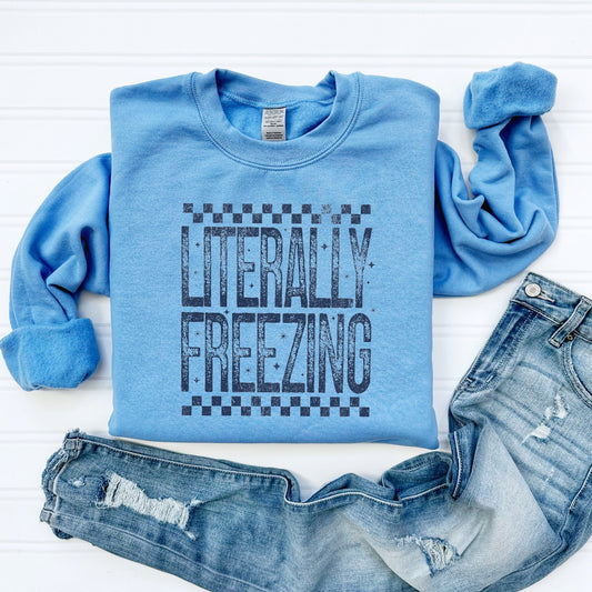 Literally Freezing Crewneck Sweater