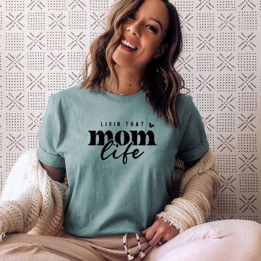 Living That Mom Life Unisex Tshirt