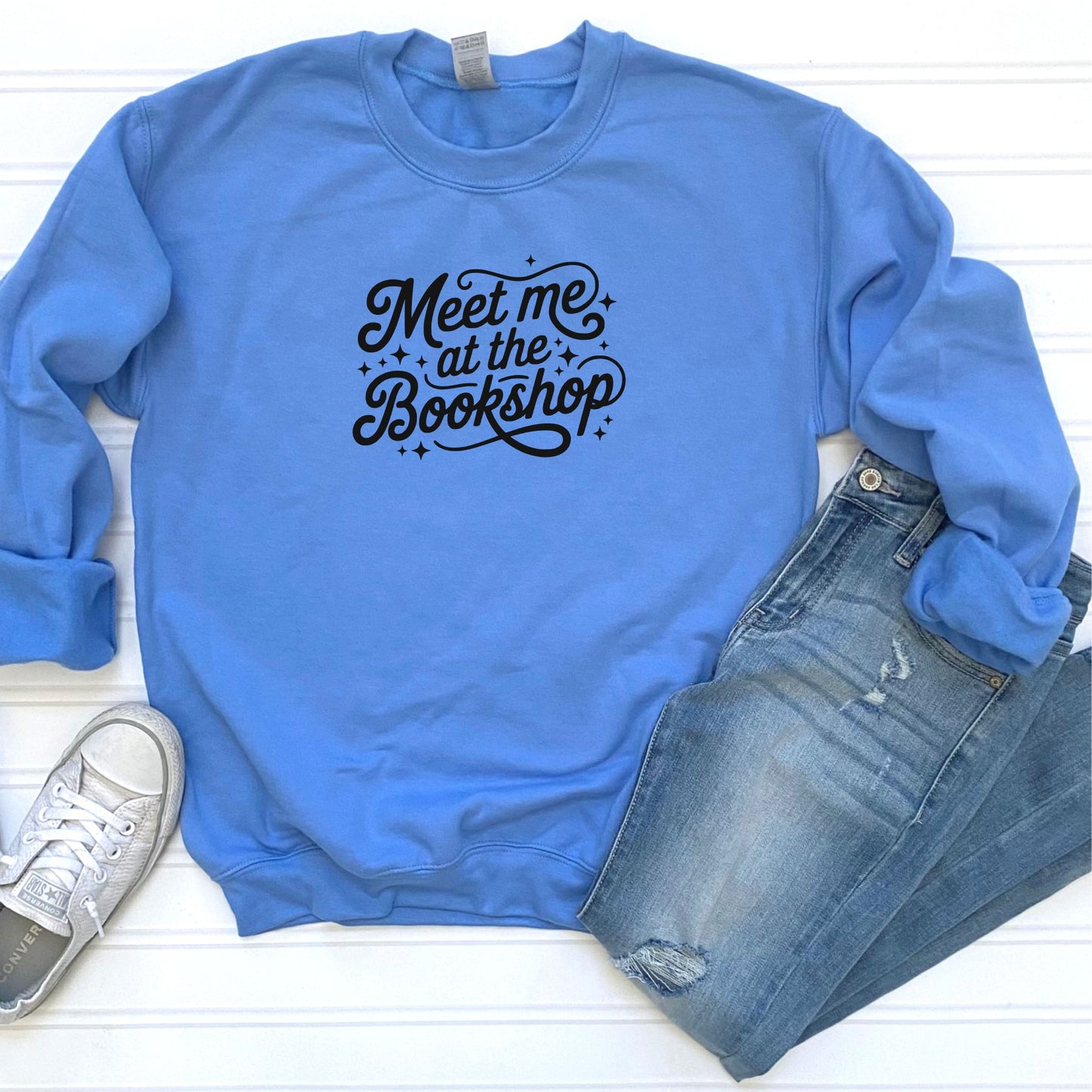 Meet me at the Bookshop Crewneck Sweater