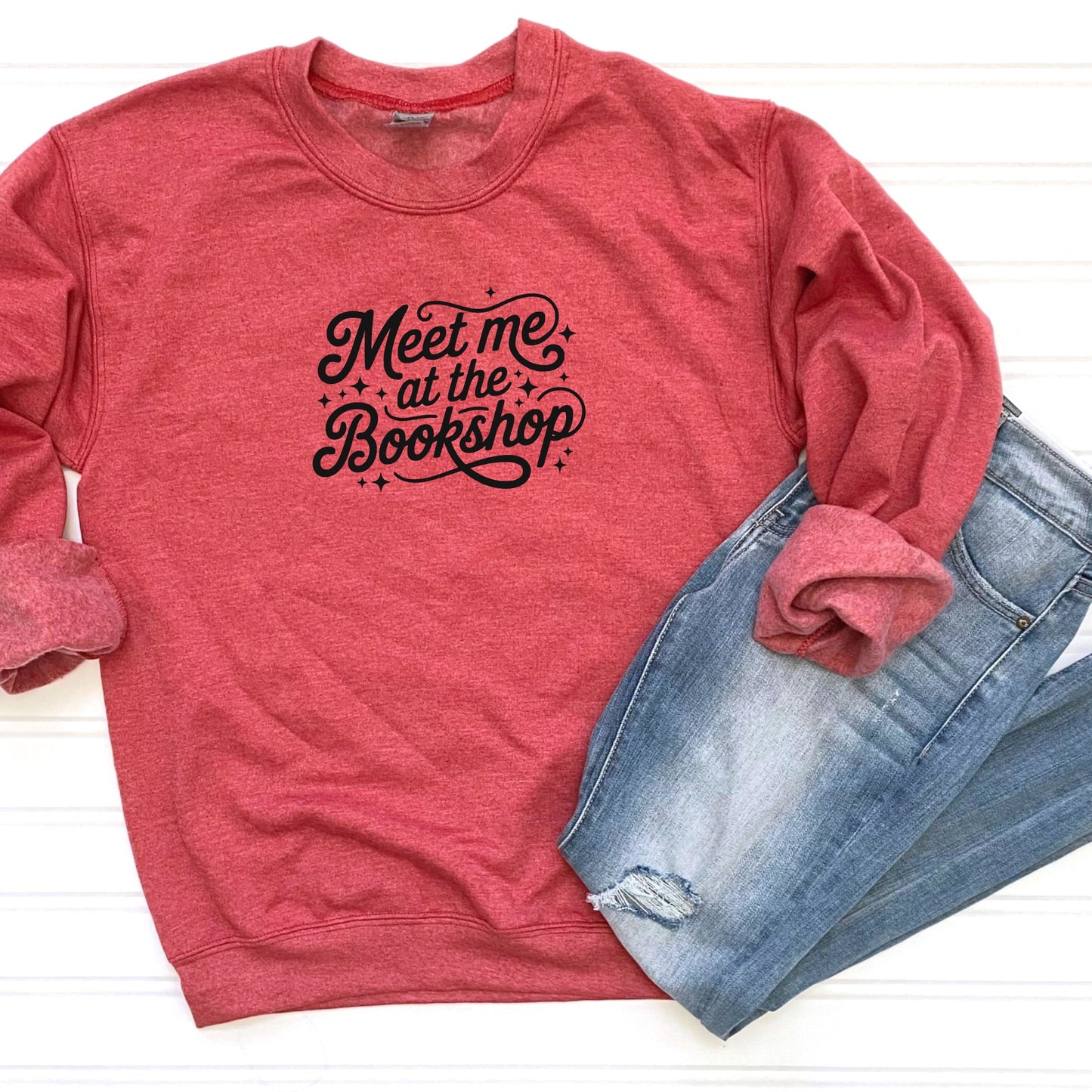 Meet me at the Bookshop Crewneck Sweater