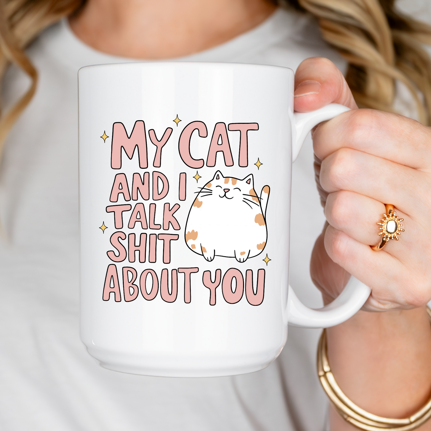My Cat and I 15oz Coffee Mug