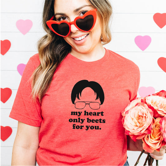 My Heart only Beets for You Unisex Tshirt