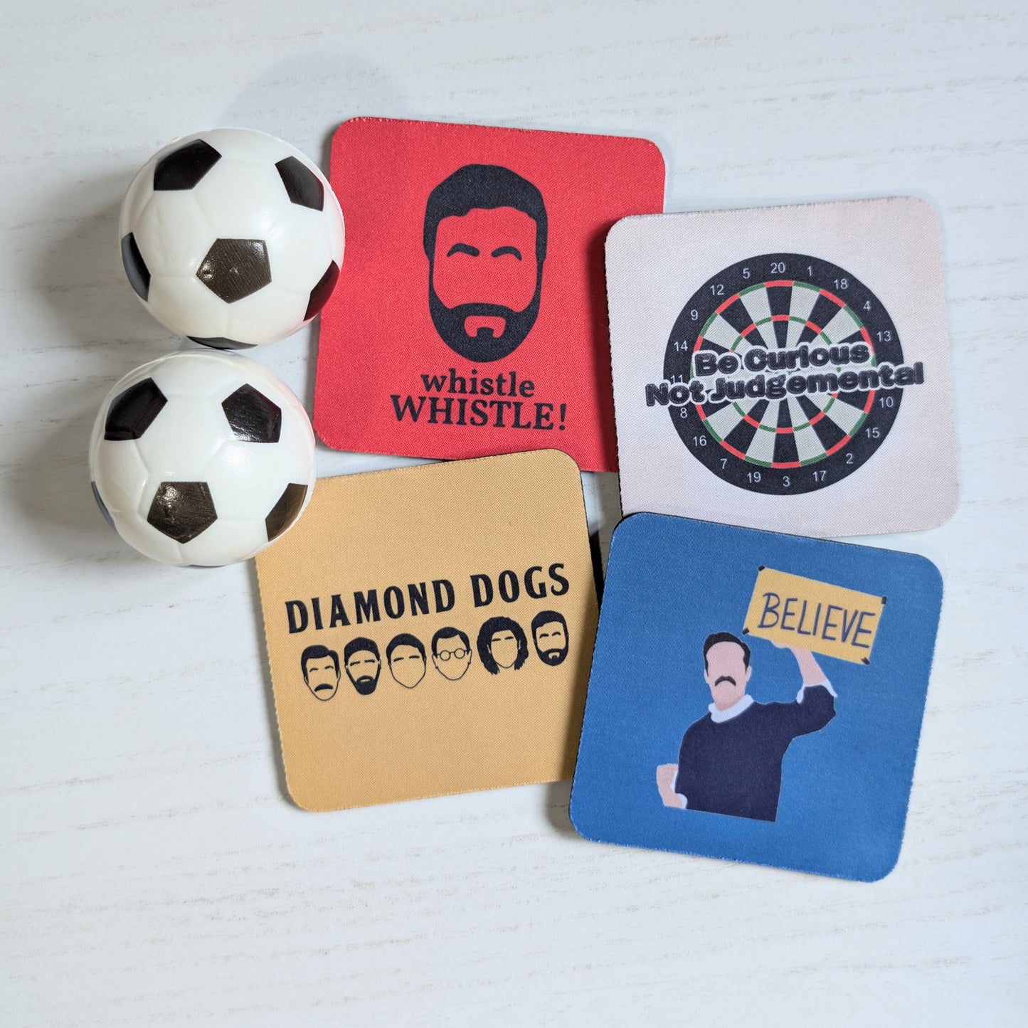 Ted Lasso Coaster Set