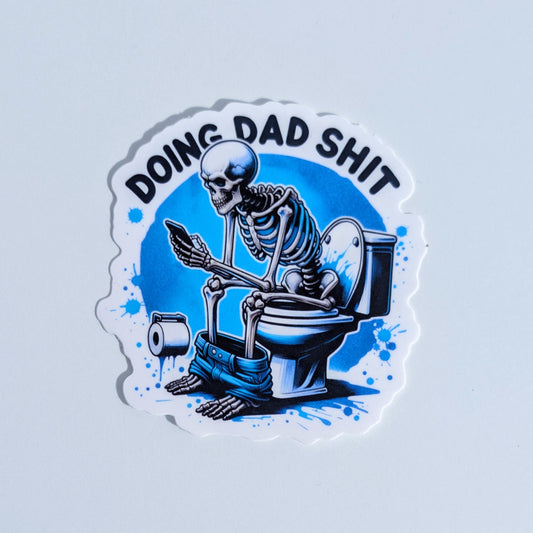 Dad Shit Sticker