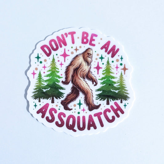 Assquatch Sticker