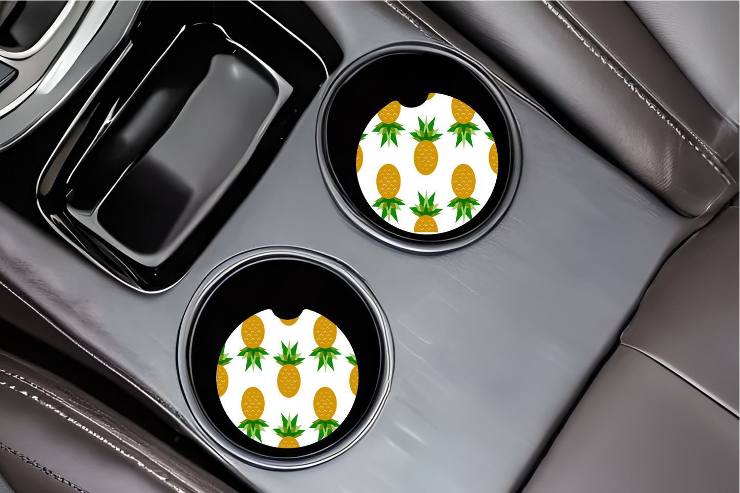 Pineapple Car Coasters