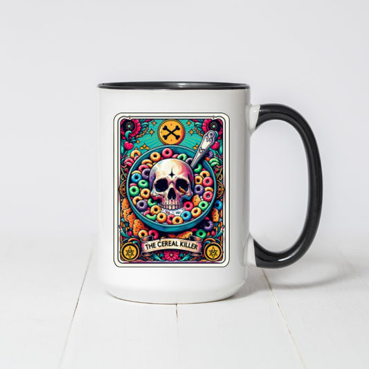 Cereal Killer Tarot Card Coffee Mug
