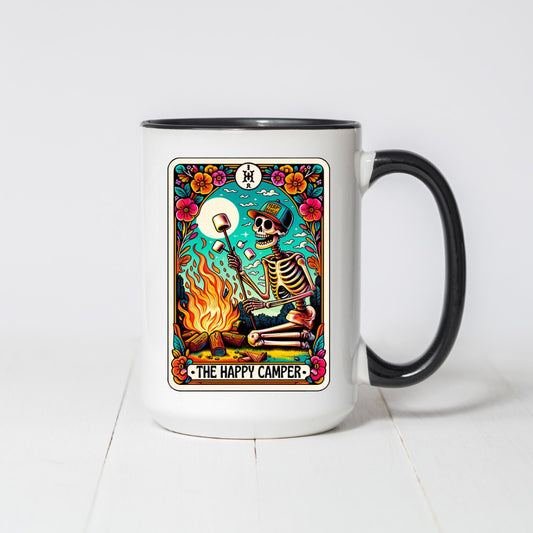 Happy Camper Tarot Card Coffee Mug