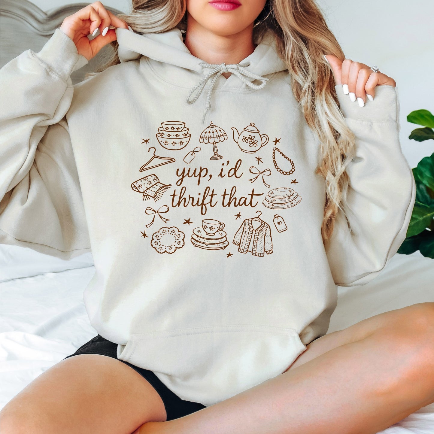 I'd Thrift That Unisex Hoodie