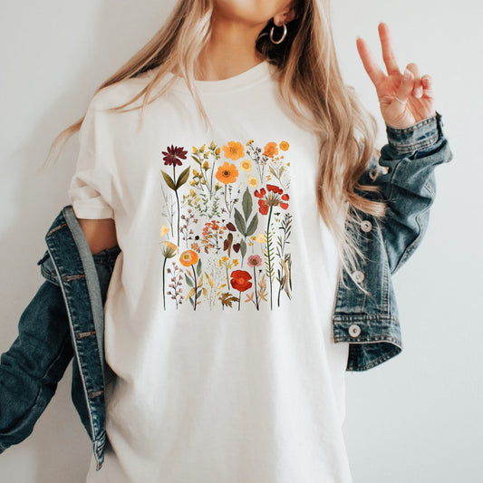 Wildflowers Unisex Tshirt