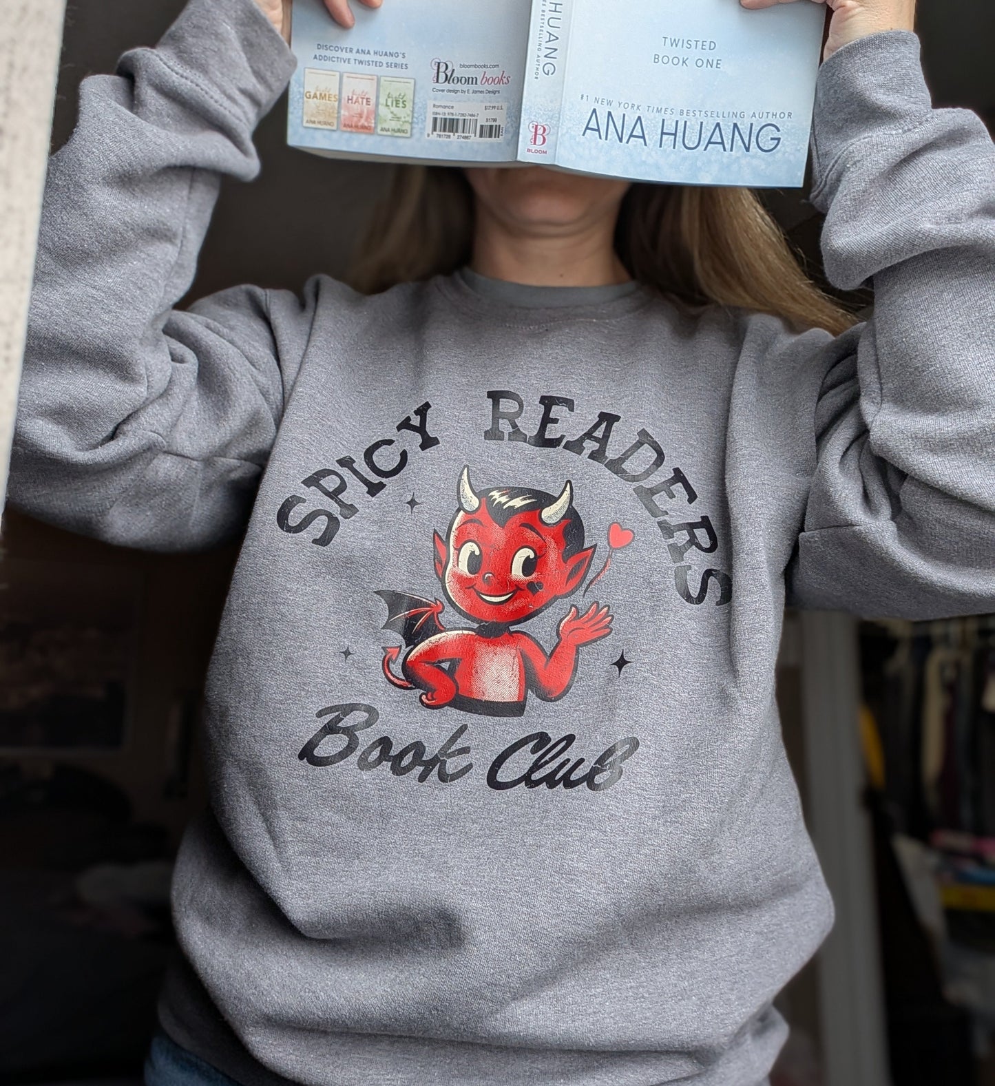 Spicy Readers Book Club Sweater
