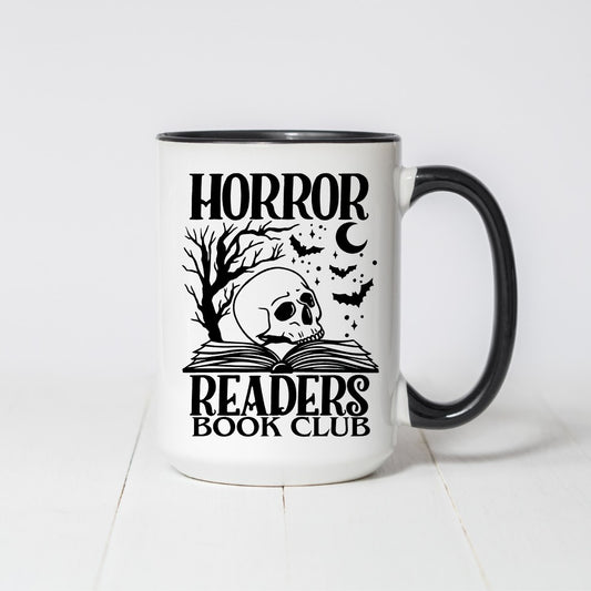 Horror Readers Book Club Coffee Mug