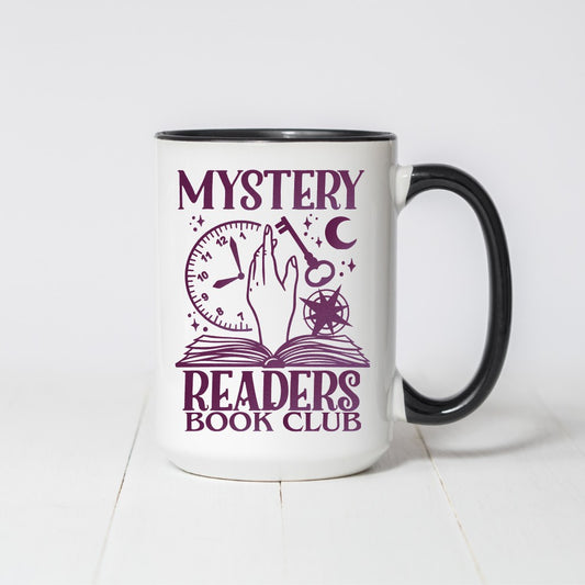 Mystery Readers Book Club Coffee Mug