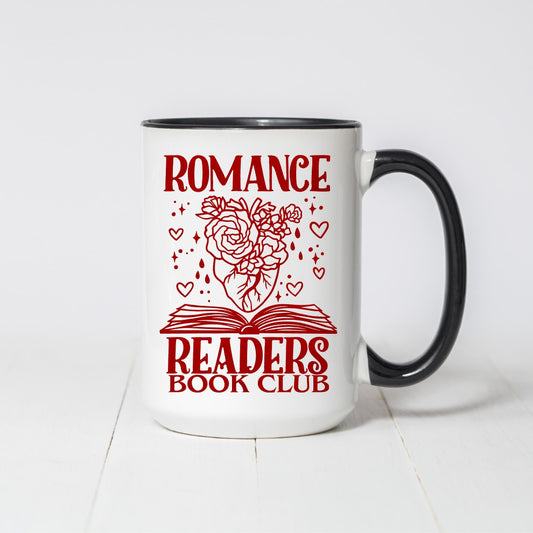 Romance Readers Book Club Coffee Mug