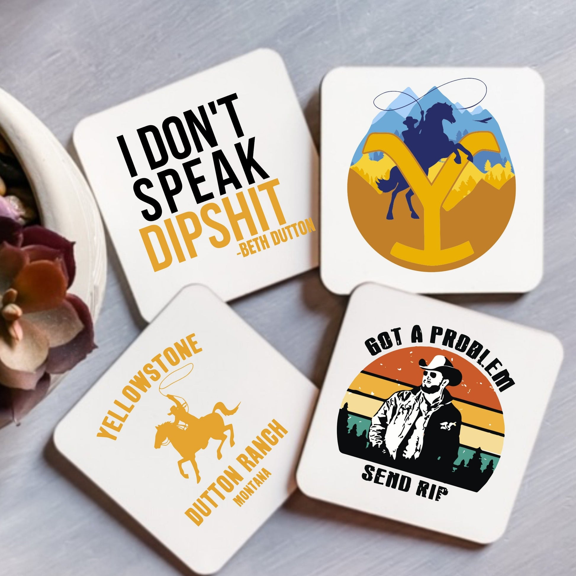 Yellowstone Coasters CherieInk