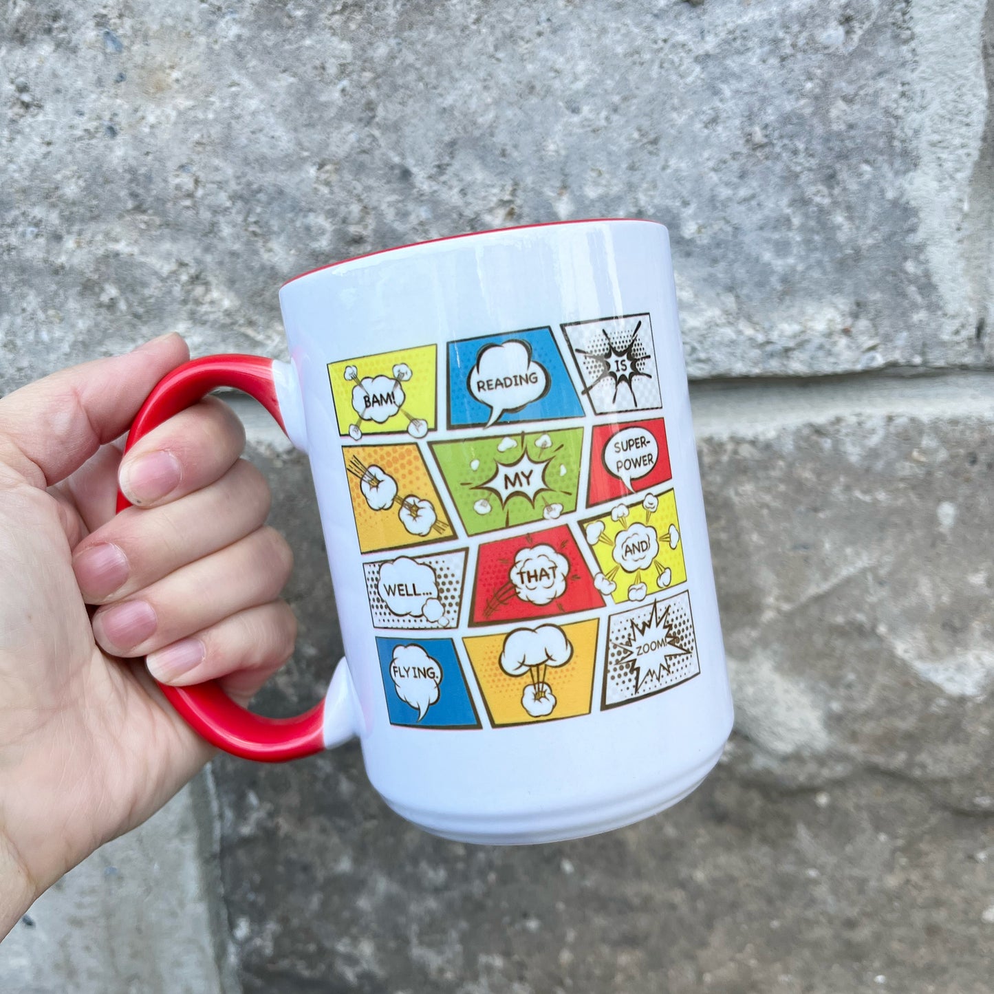 Reading is my Superpower Coffee Mug